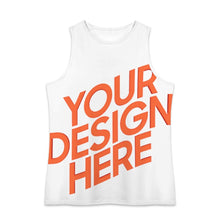 Lade das Bild in den Galerie-Viewer, Einzelbild-Design Damen / Frauen Tank Tops mit Rundhalsausschnitt FK mit Foto Design Motiv Text selbst gestalten und bedrucken (Simple Design)
