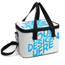 Lade das Bild in den Galerie-Viewer, Lunchtasche Tragbarer Eisisolierbeutel mit Foto Design Motiv Text selbst gestalten und bedrucken