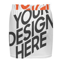Lade das Bild in den Galerie-Viewer, Multi-Image-Design Minirock LM243 für Damen / Frauen mit Foto Text selbst gestalten und bedrucken