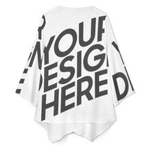 Lade das Bild in den Galerie-Viewer, Einzelbild-Design Damen / Frauen Top aus Leinenimitat mit V-Ausschnitt BZL mit Foto Design Motiv Text selbst gestalten und bedrucken (Simple Design)