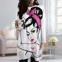 Lade das Bild in den Galerie-Viewer, Oversized Longshirt mit Taschen | Perfekt für Leggings | 2XS-6XL