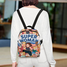 Lade das Bild in den Galerie-Viewer, Personalisierter wasserabweisender Mini-Rucksack aus Oxford-Gewebe