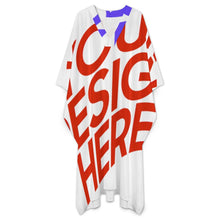 Lade das Bild in den Galerie-Viewer, Multi-Image-Druck Herren / Männer Morgenmantel Pyjama mit V-Ausschnitt und Schmetterlingsärmeln YKL01 mit Foto Design Motiv Text selbst gestalten und bedrucken