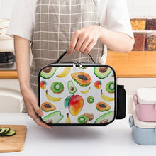 Lade das Bild in den Galerie-Viewer, Lunchbag Leder Damen personalisiert | Elegante Isoliertasche für Essen