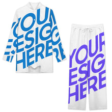 Lade das Bild in den Galerie-Viewer, Einzelbilddruck Herren / Männer Set im indischen Stil Hauskleidung A42TZ mit Fotos Muster Text Logo selbst gestalten und bedrucken