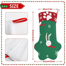 Lade das Bild in den Galerie-Viewer, Pfotenstrumpf vollflächig bedrucken | Dein Design als Weihnachts-Kunstwerk