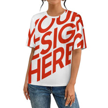 Lade das Bild in den Galerie-Viewer, Einzelbilddruck Damen / Herren T-Shirt mit Volldruck NT mit Foto Design Motiv Text selbst gestalten und bedrucken (Simple Design)