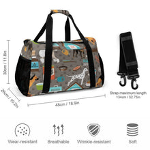 Lade das Bild in den Galerie-Viewer, Personalisierte Reisetasche aus robustem Twill mit individuellem Druck