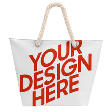 Lade das Bild in den Galerie-Viewer, Multi-Image-Design Hanfseil Tragetasche mit großem Fassungsvermögen XB0601066 mit Foto selbst gestalten und bedrucken