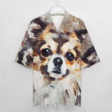 Lade das Bild in den Galerie-Viewer, Herren Camp Collar Hemd aus Baumwolle | Personalisiert mit DTG-Druck