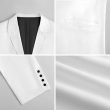 Lade das Bild in den Galerie-Viewer, Multi-Image-Druck Herren / Männer Boutique Anzug mit 2 Knöpfen LTM100852 mit Foto Design Motiv Text selbst gestalten und bedrucken