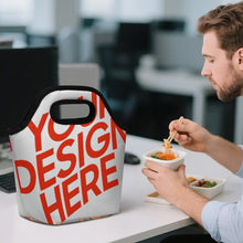 Lade das Bild in den Galerie-Viewer, Multi-Image-Druck Tragbare Lunchtasche mit Fotos Muster Text Logo selbst gestalten und bedrucken