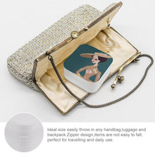 Lade das Bild in den Galerie-Viewer, Schmuckkästchen Reise personalisiert | Kleiner Schmuck-Organizer mit Reißverschluss