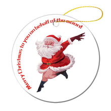 Lade das Bild in den Galerie-Viewer, Personalisierter Christbaumschmuck aus Keramik | Beidseitig mit Foto