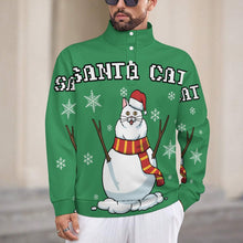Lade das Bild in den Galerie-Viewer, Damen Pullover mit Stehkragen personalisieren | Dein Design