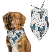 Lade das Bild in den Galerie-Viewer, Hundehalstuch personalisieren | Bandana für Hunde mit Namen