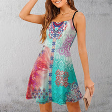 Lade das Bild in den Galerie-Viewer, V-Ausschnitt Kleid mit Foto | Ärmelloses Sommerkleid selbst gestalten