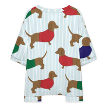 Lade das Bild in den Galerie-Viewer, Damen Oversize T-Shirt personalisieren | Weiches Drop-Shoulder Shirt