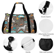 Lade das Bild in den Galerie-Viewer, Personalisierte Reisetasche aus robustem Twill mit individuellem Druck