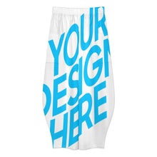 Lade das Bild in den Galerie-Viewer, Einzelbilddruck Damen / Frauen Hose mit weitem Bein aus Leinenimitat SZK mit Ihrem Design Motiv und Foto selbst gestalten und bedrucken