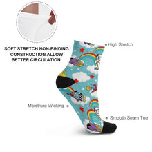 Lade das Bild in den Galerie-Viewer, Socken mit Foto bedrucken | Personalisierte Socken mit Gesicht als Geschenk