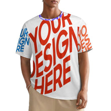 Lade das Bild in den Galerie-Viewer, Multi-Image-Design Damen / Herren T-Shirt mit Volldruck NT mit Foto Design Motiv Text selbst gestalten und bedrucken (Simple Design)