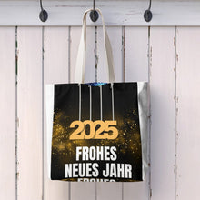 Lade das Bild in den Galerie-Viewer, Taschen 2025 Frohes Neues Jahr Selbst Gestalten und Bedrucken mit Foto