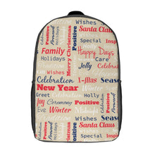 Lade das Bild in den Galerie-Viewer, Schulrucksack stabil 17 Zoll | Robuster 600D Polyester Rucksack