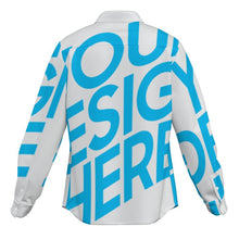 Lade das Bild in den Galerie-Viewer, Einzelbild-Design Herren / Männer Langarmhemd MWXU105 mit Foto Design Motiv Text selbst gestalten und bedrucken