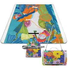 Lade das Bild in den Galerie-Viewer, Picknickdecke personalisieren | XXL, wasserdicht & faltbar