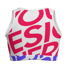 Lade das Bild in den Galerie-Viewer, Multi-Image-Druck TXLD244 Crop Top KE Damen / Frauen selbst gestalten und bedrucken