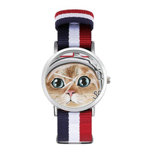 Lade das Bild in den Galerie-Viewer, Uhr ohne Ziffern personalisiert | Minimalistische Uhr mit Nylonband