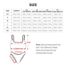 Lade das Bild in den Galerie-Viewer, Ungepolsterter Bikini Damen | Natural Fit & Schnelltrocknend