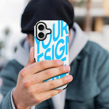 Lade das Bild in den Galerie-Viewer, Apple 16 iPhone 16 Handyhülle Serie aus Faserleder mit Foto Text selbst gestalten und bedrucken