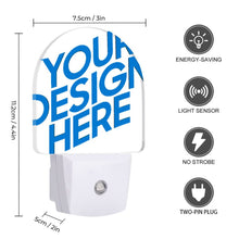 Lade das Bild in den Galerie-Viewer, Nachtleuchte Nachtlicht (Mehrere Spezifikationen verfügbar) selbst gestalten und bedrucken