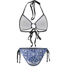 Lade das Bild in den Galerie-Viewer, Personalisierbarer String-Bikini zum Schnüren – Triangel Zweiteiler
