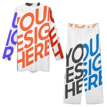 Lade das Bild in den Galerie-Viewer, Multi-Image-Druck Voll Druck Herren / Männer Saudi-Stehkragen Set Hauskleidung B24TZ mit Fotos Muster Text Logo selbst gestalten und bedrucken