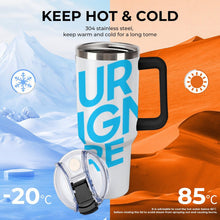 Lade das Bild in den Galerie-Viewer, Autobecher mit großem Fassungsvermögen aus Edelstahl 304 mit Foto Design Motiv Text selbst gestalten und bedrucken