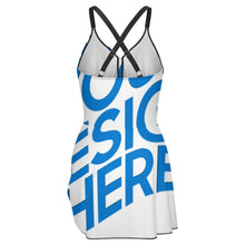 Lade das Bild in den Galerie-Viewer, Einzelbilddruck Damen / Frauen Ganzkörperformende One-piece Swimsuit Bademode SDS515 mit Fotos Muster Text Logo selbst gestalten und bedrucken