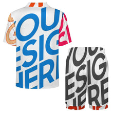 Lade das Bild in den Galerie-Viewer, Multi-Image-Druck Herren Kurzärmliges Pyjama 2-tgl. Set LM135 mit Foto selbst gestalten und bedrucken