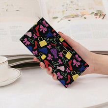 Lade das Bild in den Galerie-Viewer, Personalisiertes Bifold-Portemonnaie aus PU-Leder mit UV-Druck