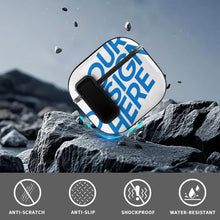 Lade das Bild in den Galerie-Viewer, Voll Druck Apple AirPods 4 Kopfhörer Hülle Schutzhülle Case Cover (Schnalle mit schwarzem Rand) mit Fotos Muster Text Logo selbst gestalten und bedrucken