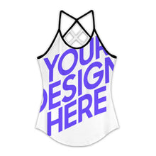 Lade das Bild in den Galerie-Viewer, Damen / Frauen Tank Top TXLD Rückenausschnitt Hohlweste ZTJJ mit Foto Design Motiv Text selbst gestalten und bedrucken (Simple Design)