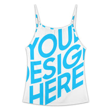 Lade das Bild in den Galerie-Viewer, Einzelbild-Design Damen / Frauen Weste Tank Top mit verstellbarem Hals NBX25 mit Foto selbst gestalten und bedrucken (Simple Design)