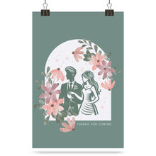 Lade das Bild in den Galerie-Viewer, Personalisierte Poster zur Hochzeit Geschenk Plakat hochzeit Selber Machen Gestalten