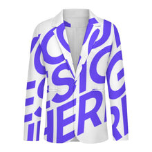 Lade das Bild in den Galerie-Viewer, Einzelbilddruck Herren / Männer Freizeitanzug Casual Suit Z34W mit Fotos Muster Text Logo selbst gestalten und bedrucken
