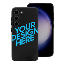Lade das Bild in den Galerie-Viewer, Samsung S23 TPU Handyhülle TPU Leder mit Foto Design Motiv Text selbst gestalten und bedrucken