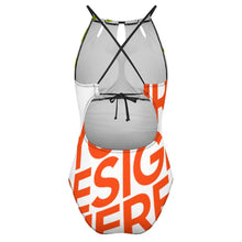 Lade das Bild in den Galerie-Viewer, Multi-Image-Design 2025 /2024 Damen / Frauen Einteiliger Badeanzug SDS2004 mit Foto selbst gestalten und bedrucken