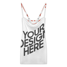 Lade das Bild in den Galerie-Viewer, Multi-Image-Design Damen / Frauen Trägerloses Tube-Top Kleid LM450 mit Fotos Muster Text Logo selbst gestalten und bedrucken