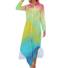 Lade das Bild in den Galerie-Viewer, Personalisiertes Hemdblusenkleid | Blusenkleid mit eigenem Design